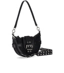 Borsa a traversa nera Ganni Bucky