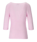 Ganni Cut Out Pink Jumper