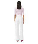 Ganni Cut Out Pink Jumper