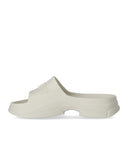 Ganni Egret White Pool Slide Sandal