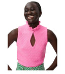 Ganni Fuchsia Wool Top