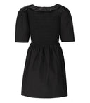 Ganni Green Checked Seersucker Dress