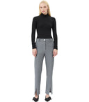 Ganni Grey Melange Trouser