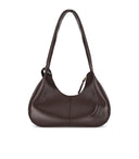 Bolso de hombro medio marrón de ganni hobo sell