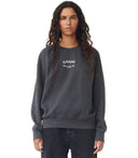 Ganni Isoli Gray Oversize Sweatshirt