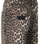 Jeans imprimés animaux Ganni Izey