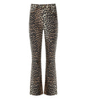 Ganni Leopard Betzy Jeans