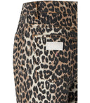 Ganni Leopard Betzy Jeans