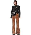 Jumper equipaggiamento nero ganni melange