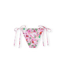 Ganni Pink Floral Bikini Bottom