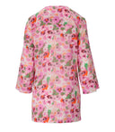 Ganni Pink Floral Shirt