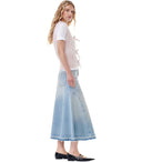 Ganni Pink Sleeveless Cardigan With Bows