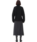 Ganni Rose Black Turtleneck Jumper