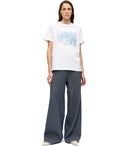 Ganni Tattoo White T Shirt