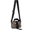Ganni tech mini dyreprint crossbody taske