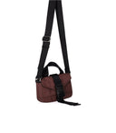 Ganni Tech Mini Chocolate Crossbody taske