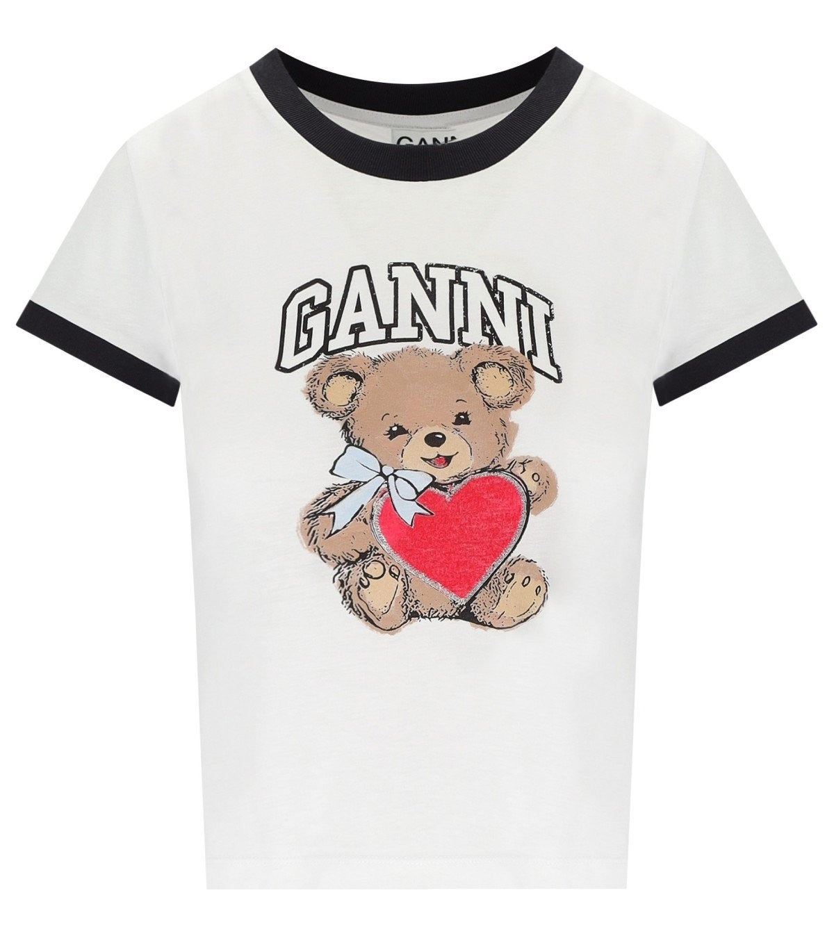 Ganni White Bear T Shirt