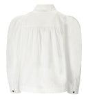 Ganni White Poplin Shirt