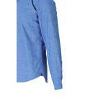 Gmf 965 Light Blue Denim Effect Shirt