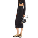 Vestido de tramo de Jersey Prada