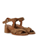 Guglielmo Rotta Gaja Brown Heeled Sandal