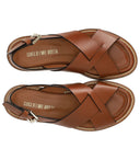 Guglielmo Rotta Quito Light Brown Flat Sandal