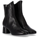 Halmanera Caren Black Heeled Ankle Boot