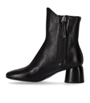 Halmanera Caren Black Heeled Ankle Boot