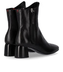 Halmanera Caren Black Heeled Ankle Boot