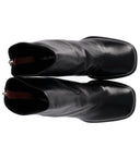 Halmanera Elsa Black Heeled Ankle Boot