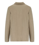 Harris Wharf London Dove Grey Single Breasted Blazer