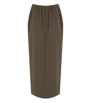 Harris Wharf London Ebony Grey Midi falda