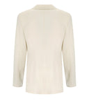 هاريس وارف لندن العاجية السترة المزدوجة الصدر