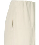 Harris Wharf London Ivory Flare Trousers