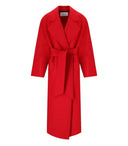 Harris Wharf London Red Gurted Mantel