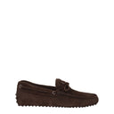 Tod's Men's Moccasins Suede Brown/Moro