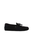 Tod's Men's Suede Black Loafers