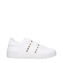 Valentino Garavani Rockstud Femmes Baskets Cuir Blanc