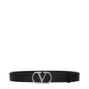 Valentino Garavani Men's Belt Black Leather