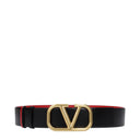 Valentino Garavani Women's Belt Leather Black/Red