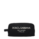 Dolce&Gabbana Beauty Case Uomo Nylon Black