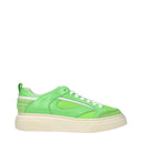 Salvatore Ferragamo Cassina Men's Sneakers Green/Lime Leather
