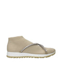 Jimmy Choo Slip On Torri Women Fabric Beige/Sand