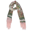 Etro Women's Scarf Modal Pink/Multicolor