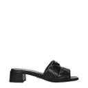 Prada Women's Leather Sandals Black