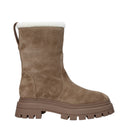 Stuart Weitzman Bedford Women's Suede Boots Beige/Khaki
