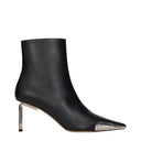 Off White Women's Boots Black Leather