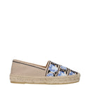 Prada Espadrillas Women's Fabric Beige/Astrale