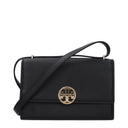 Tory Burch Miller femminiles Borsa a tracolla in pelle nera