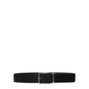 Bottega VenetaHommes Ceinture Cuir Noir/Tête Moro